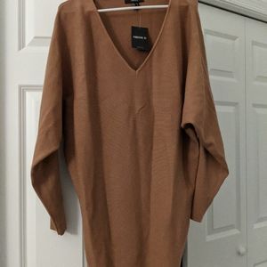 Forever 21 Deep V Neck Sweater